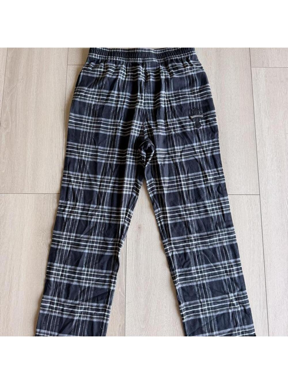 Chrome Hearts Men's Grey and Black Joggers-tracksuit